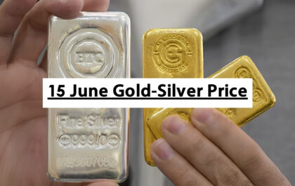 15 June Gold-Silver Price